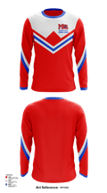 Marion High School Cheer 46477602 Long Sleeve Performance Shirt - 119