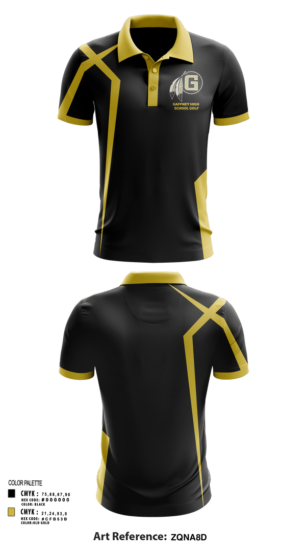 Short Sleeve Performance Polo, Gaffney High School Golf, Golf, Teamtime, Team time, sublimation, custom sports apparel, team uniforms, spirit wear, spiritwear, sports uniforms, custom shirts, team store, custom team store, fundraiser sports, apparel fundraiser