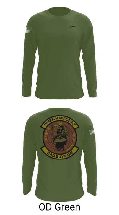 319th Maintenance Squadron 60744056 Long Sleeve Performance Shirt - 46