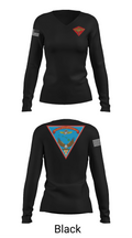 Marine Air Group 24 32391498 Women's Long Sleeve V-neck Shirt -1 37
