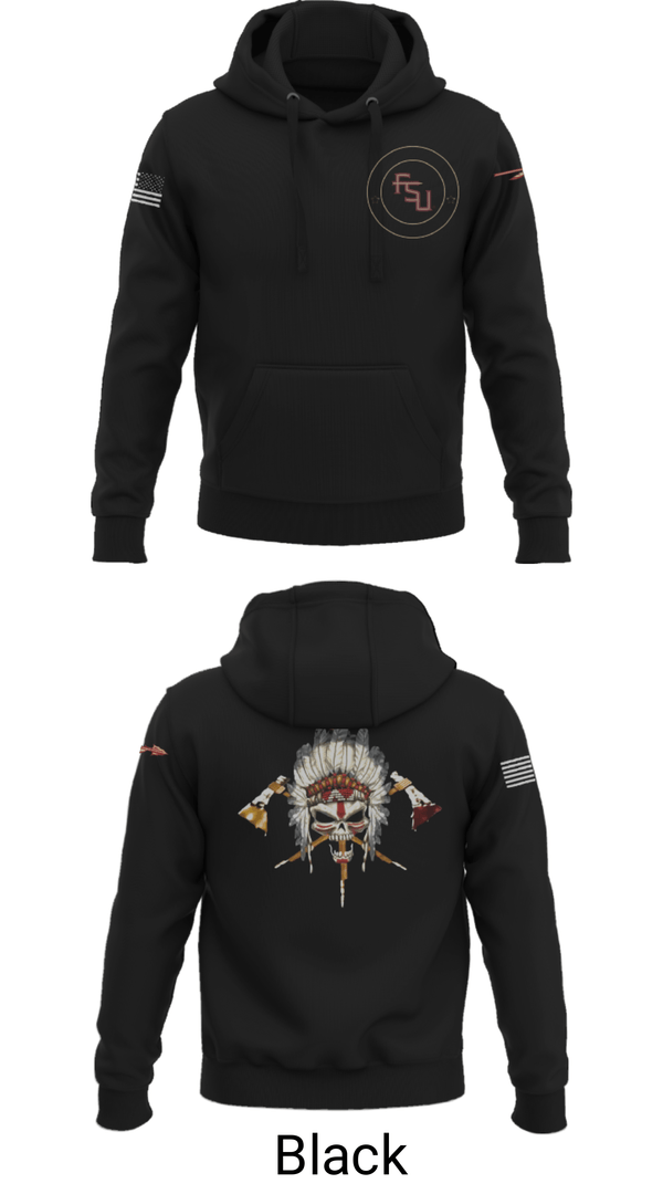 Hoodie, Seminole Battalion, Army, Teamtime, Team time, sublimation, custom sports apparel, team uniforms, spirit wear, spiritwear, sports uniforms, custom shirts, team store, custom team store, fundraiser sports, apparel fundraiser