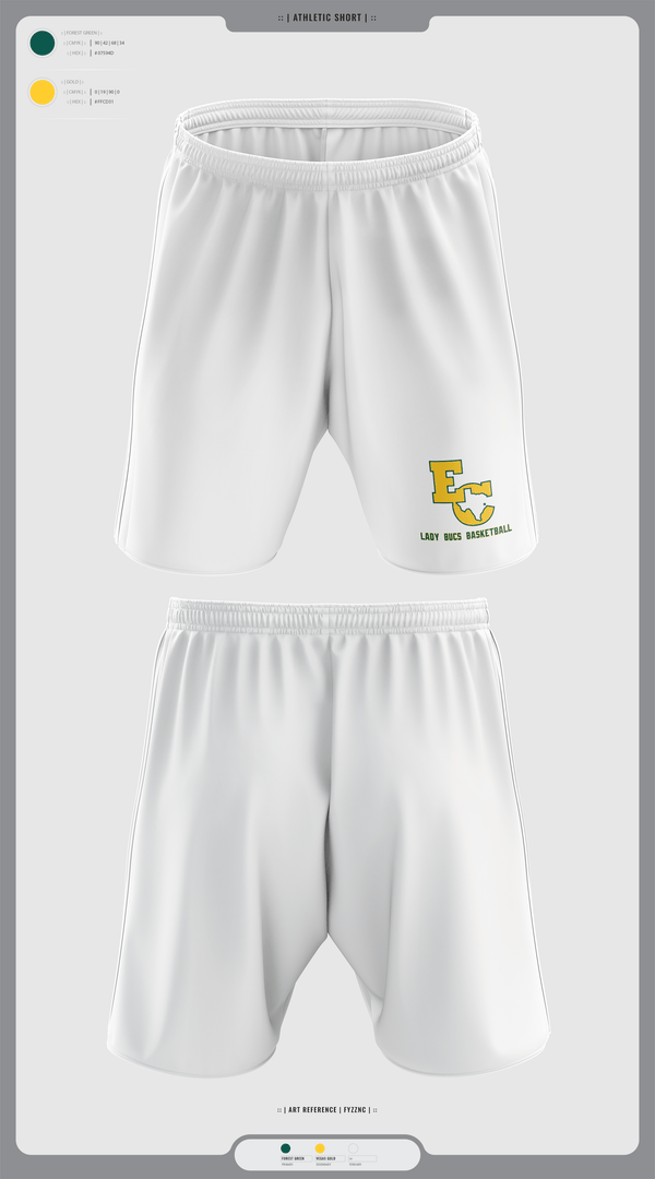 Athletic Shorts With Pockets, East Chambers High School Basketball, Women's Basketball, Teamtime, Team time, sublimation, custom sports apparel, team uniforms, spirit wear, spiritwear, sports uniforms, custom shirts, team store, custom team store, fundraiser sports, apparel fundraiser