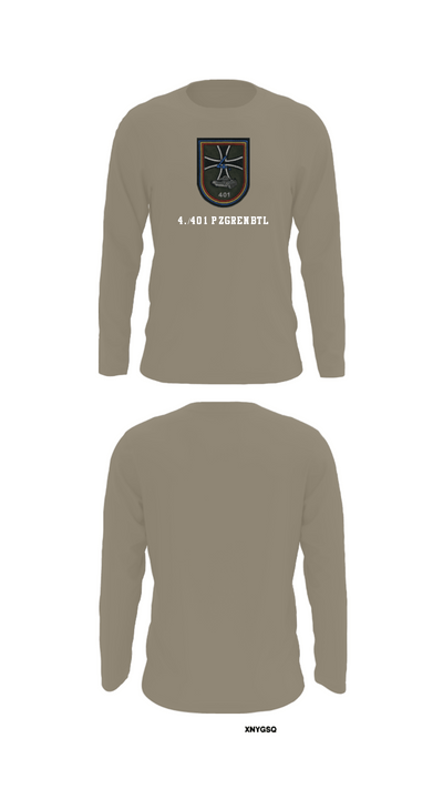 4./401 PzGrenBtl 62618383 Long Sleeve Performance Shirt - 72