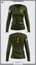 IMC 23802976 Women's Long Sleeve V-neck Shirt - 2