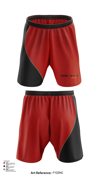 Arise N Build 35818845 Athletic Shorts With Pockets - 105
