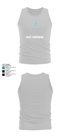 Tank Top, Rage Emporium, , Teamtime, Team time, sublimation, custom sports apparel, team uniforms, spirit wear, spiritwear, sports uniforms, custom shirts, team store, custom team store, fundraiser sports, apparel fundraiser