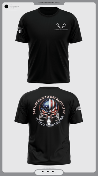 Short Sleeve Performance Shirt, BATTLEFIELD TO BACKCOUNTRY, , Teamtime, Team time, sublimation, custom sports apparel, team uniforms, spirit wear, spiritwear, sports uniforms, custom shirts, team store, custom team store, fundraiser sports, apparel fundraiser