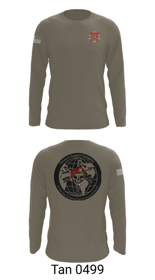 Long Sleeve Performance Shirt, FSC 1-1SFG, Army, Teamtime, Team time, sublimation, custom sports apparel, team uniforms, spirit wear, spiritwear, sports uniforms, custom shirts, team store, custom team store, fundraiser sports, apparel fundraiser