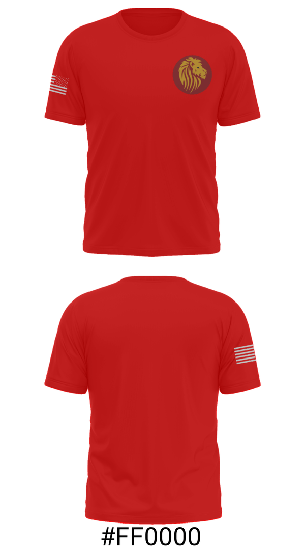 Short Sleeve Performance Shirt, East Richland Christian School Track, Track & Field, Teamtime, Team time, sublimation, custom sports apparel, team uniforms, spirit wear, spiritwear, sports uniforms, custom shirts, team store, custom team store, fundraiser sports, apparel fundraiser