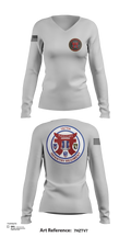 undefined Women's Long Sleeve V-neck Shirt - 113