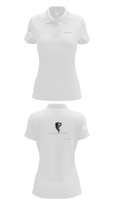 KEVIN KERNS STORM CHASING 76621103 Women's Short Sleeve Performance Polo  - 17