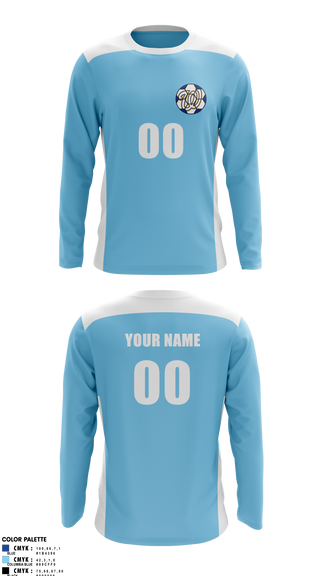 Long Sleeve Performance Shirt, Will C Wood High School Soccer, Men's Soccer, Teamtime, Team time, sublimation, custom sports apparel, team uniforms, spirit wear, spiritwear, sports uniforms, custom shirts, team store, custom team store, fundraiser sports, apparel fundraiser