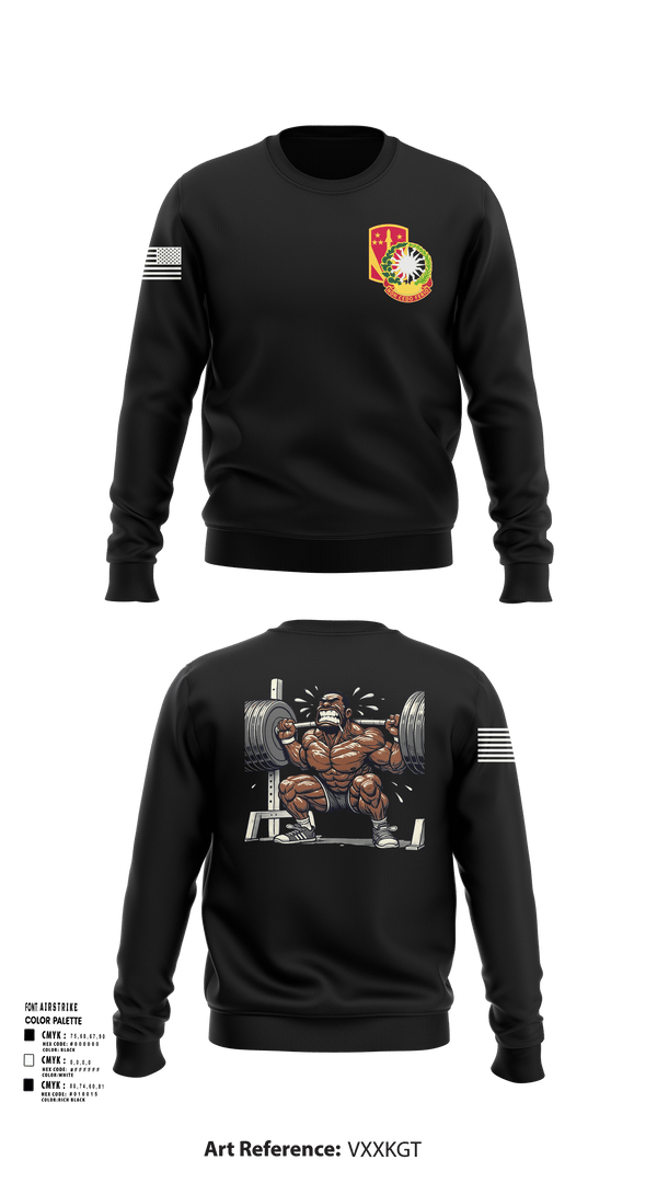 Crew Neck Sweatshirt, 4-3 ADA, Army, Teamtime, Team time, sublimation, custom sports apparel, team uniforms, spirit wear, spiritwear, sports uniforms, custom shirts, team store, custom team store, fundraiser sports, apparel fundraiser