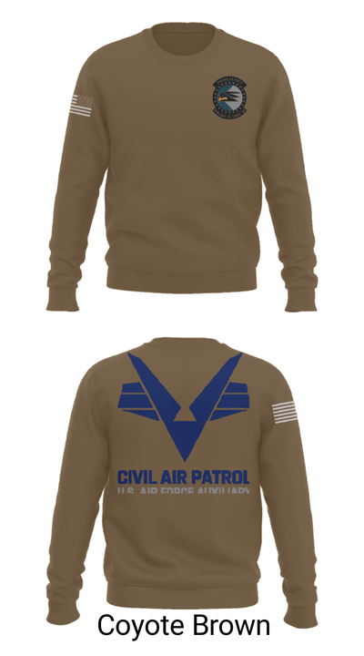 Sunlake High School Cadet Squadron 6161246 Crew Neck Sweatshirt - 5