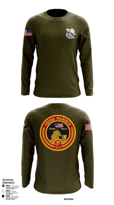 Rogue Valley 54220883 Long Sleeve Performance Shirt 103