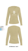San Marcos Police Mounted Unit 48191371 Women's Long Sleeve V-neck Shirt - 78
