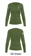 Bossier Police Violent Crimes 94724304 Women's Long Sleeve V-neck Shirt -1 54