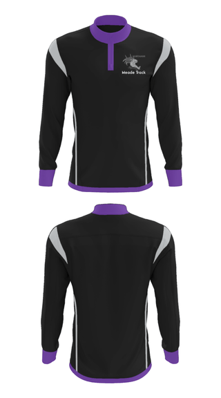 Quarter Zip Jacket, Meade High School Track, Track & Field, Teamtime, Team time, sublimation, custom sports apparel, team uniforms, spirit wear, spiritwear, sports uniforms, custom shirts, team store, custom team store, fundraiser sports, apparel fundraiser