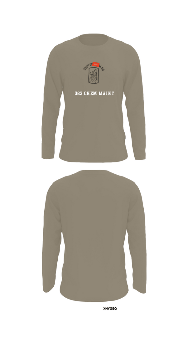 Long Sleeve Performance Shirt, 323 chem maint, Army, Teamtime, Team time, sublimation, custom sports apparel, team uniforms, spirit wear, spiritwear, sports uniforms, custom shirts, team store, custom team store, fundraiser sports, apparel fundraiser