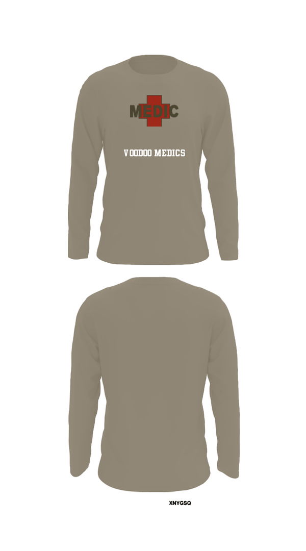 Long Sleeve Performance Shirt, Voodoo Medics, National Guard, Teamtime, Team time, sublimation, custom sports apparel, team uniforms, spirit wear, spiritwear, sports uniforms, custom shirts, team store, custom team store, fundraiser sports, apparel fundraiser