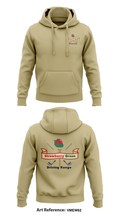 strawberry green driving range 70488724 Hoodie - 41