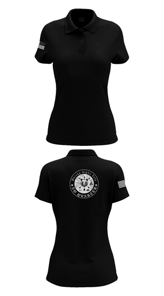 Womens Short Sleeve Performance Polo, Whiskey Alpha Zulu, , Teamtime, Team time, sublimation, custom sports apparel, team uniforms, spirit wear, spiritwear, sports uniforms, custom shirts, team store, custom team store, fundraiser sports, apparel fundraiser