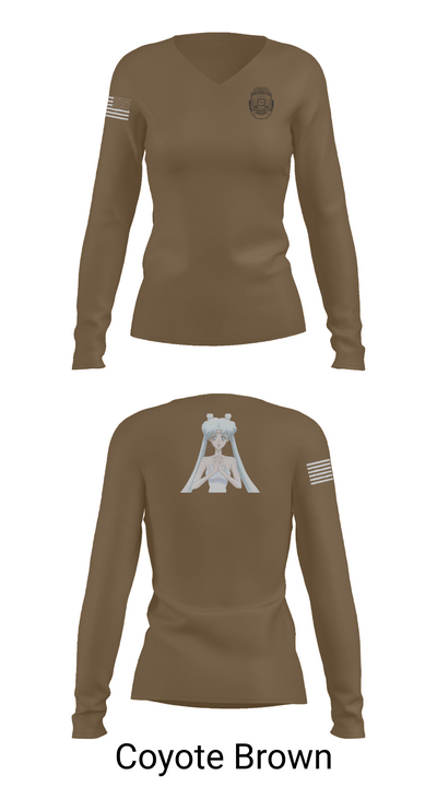State of Hawaii Department of the Attorney General (HIAG) Civil Rights Investigations Unit 42845743 Women's Long Sleeve V-neck Shirt - 16