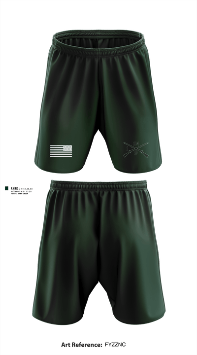3rd PLT Black Sheep 32884167 Athletic Shorts With Pockets - 88