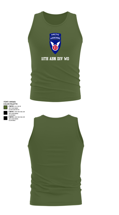 11th ABN DIV WO 32210325 Tank Top - 59