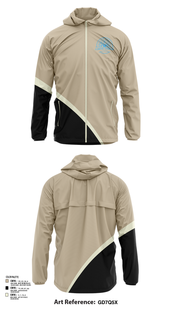 Windbreaker, Plumbing Champion, , Teamtime, Team time, sublimation, custom sports apparel, team uniforms, spirit wear, spiritwear, sports uniforms, custom shirts, team store, custom team store, fundraiser sports, apparel fundraiser