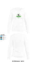 Thriving Grounds Landscaping 97741926 Women's Long Sleeve V-neck Shirt - 15