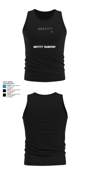 Tank Top, Moffitt transport, , Teamtime, Team time, sublimation, custom sports apparel, team uniforms, spirit wear, spiritwear, sports uniforms, custom shirts, team store, custom team store, fundraiser sports, apparel fundraiser