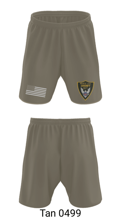 White County Sheriff's Office 68561320 Athletic Shorts With Pockets - 66