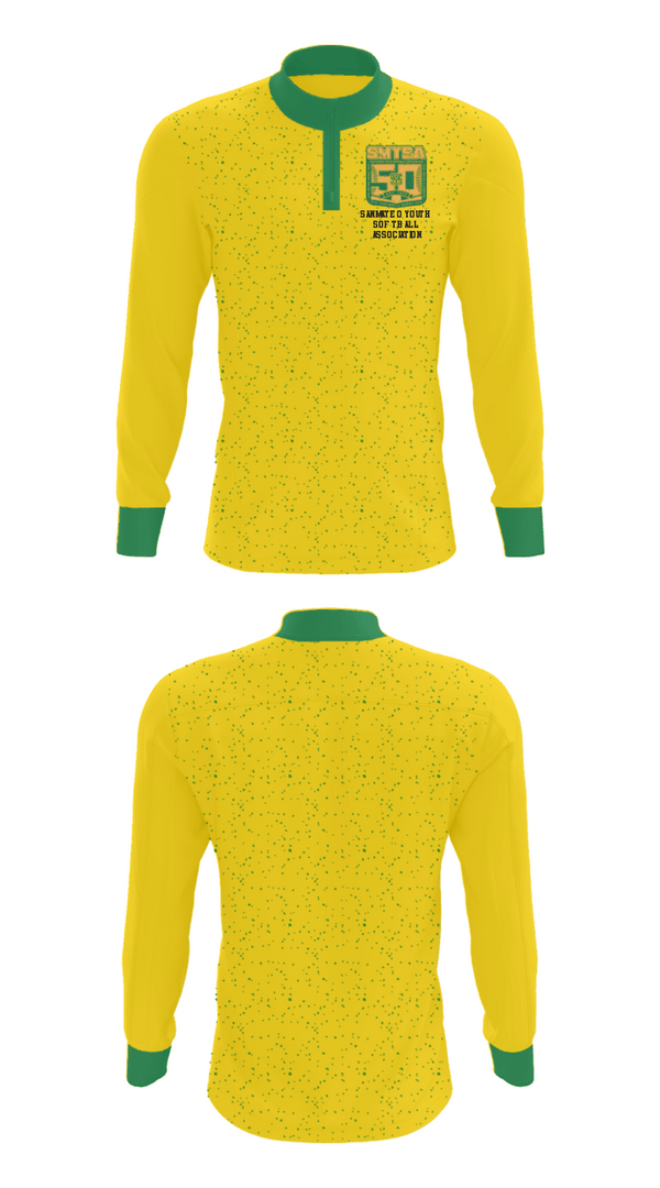 Quarter Zip Jacket, San Mateo Youth Softball Association, Softball, Teamtime, Team time, sublimation, custom sports apparel, team uniforms, spirit wear, spiritwear, sports uniforms, custom shirts, team store, custom team store, fundraiser sports, apparel fundraiser