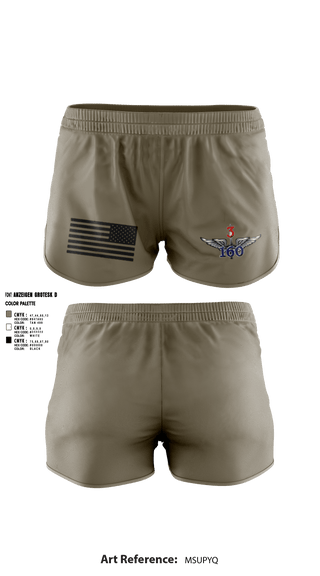 Ranger Panties, 160th Aviation Regiment, Army, Teamtime, Team time, sublimation, custom sports apparel, team uniforms, spirit wear, spiritwear, sports uniforms, custom shirts, team store, custom team store, fundraiser sports, apparel fundraiser