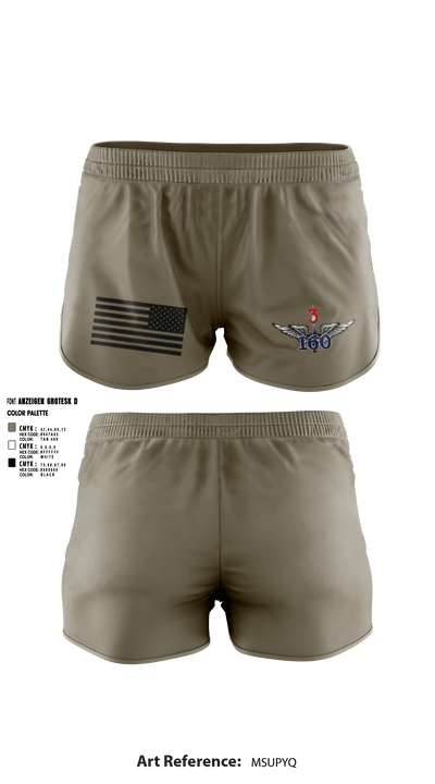 160th Aviation Regiment 25542833 Ranger Panties - 2