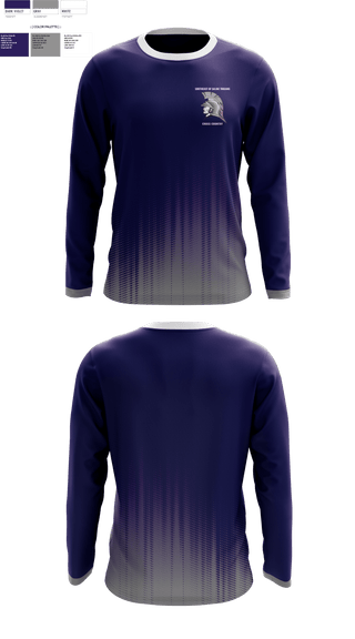 Long Sleeve Performance Shirt, Southeast of Saline Trojans, Cross Country, Teamtime, Team time, sublimation, custom sports apparel, team uniforms, spirit wear, spiritwear, sports uniforms, custom shirts, team store, custom team store, fundraiser sports, apparel fundraiser