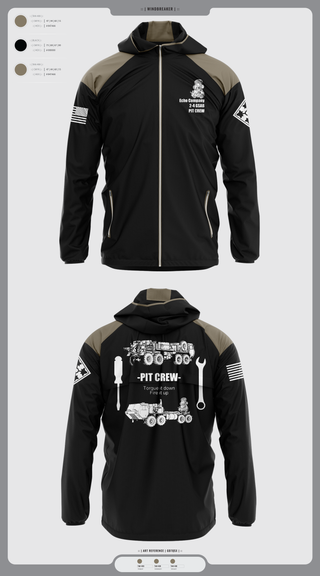Windbreaker, Mx Plt E. Co 2-4 GSAB, Army, Teamtime, Team time, sublimation, custom sports apparel, team uniforms, spirit wear, spiritwear, sports uniforms, custom shirts, team store, custom team store, fundraiser sports, apparel fundraiser