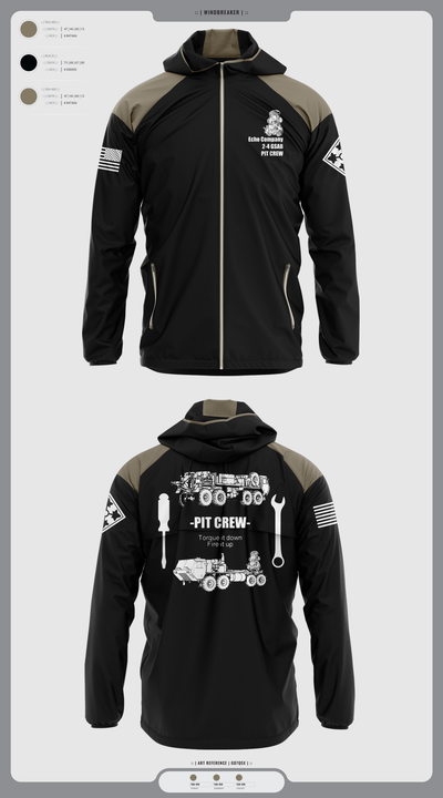 Mx Plt E. Co 2-4 GSAB 4580239 Windbreaker - 2