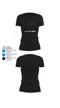 LifeLINK Ground 43353671 Women's Short Sleeve V-neck Shirt - 37