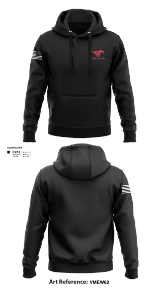 Hoodie, 1-105th Cavalry, National Guard, Teamtime, Team time, sublimation, custom sports apparel, team uniforms, spirit wear, spiritwear, sports uniforms, custom shirts, team store, custom team store, fundraiser sports, apparel fundraiser