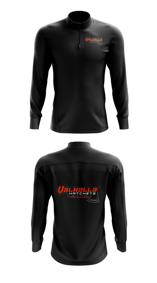 Quarter Zip Jacket, Valhalla Hatchets, , Teamtime, Team time, sublimation, custom sports apparel, team uniforms, spirit wear, spiritwear, sports uniforms, custom shirts, team store, custom team store, fundraiser sports, apparel fundraiser