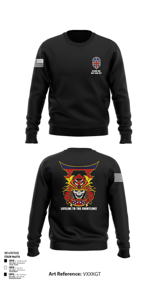 Crew Neck Sweatshirt, 343rd Medical Hospital Augmentation Detachment, , Teamtime, Team time, sublimation, custom sports apparel, team uniforms, spirit wear, spiritwear, sports uniforms, custom shirts, team store, custom team store, fundraiser sports, apparel fundraiser