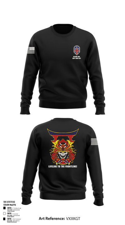 343rd Medical Hospital Augmentation Detachment 45513256 Crew Neck Sweatshirt - 150