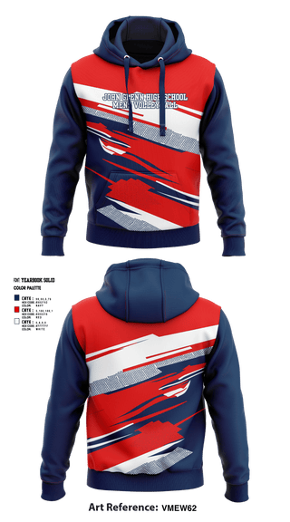 Hoodie, John Glenn High School Volleyball, Men's Volleyball, Teamtime, Team time, sublimation, custom sports apparel, team uniforms, spirit wear, spiritwear, sports uniforms, custom shirts, team store, custom team store, fundraiser sports, apparel fundraiser