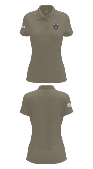 Womens Short Sleeve Performance Polo, 527th MP CO, Army, Teamtime, Team time, sublimation, custom sports apparel, team uniforms, spirit wear, spiritwear, sports uniforms, custom shirts, team store, custom team store, fundraiser sports, apparel fundraiser