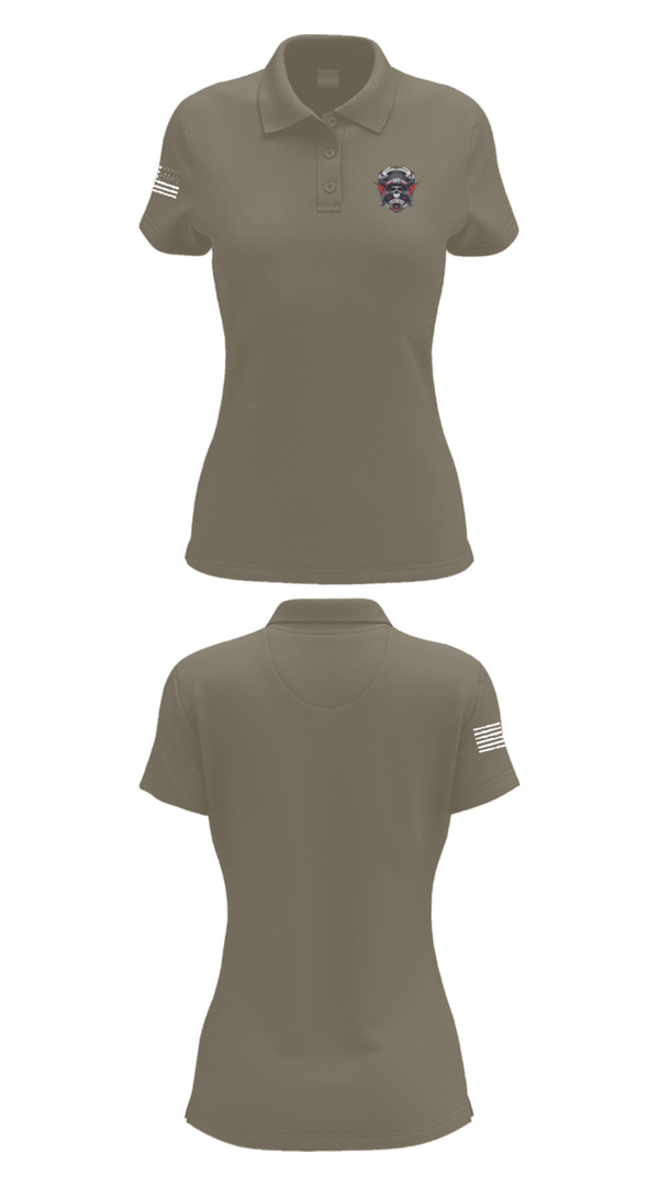 Womens Short Sleeve Performance Polo, 527th MP CO, Army, Teamtime, Team time, sublimation, custom sports apparel, team uniforms, spirit wear, spiritwear, sports uniforms, custom shirts, team store, custom team store, fundraiser sports, apparel fundraiser