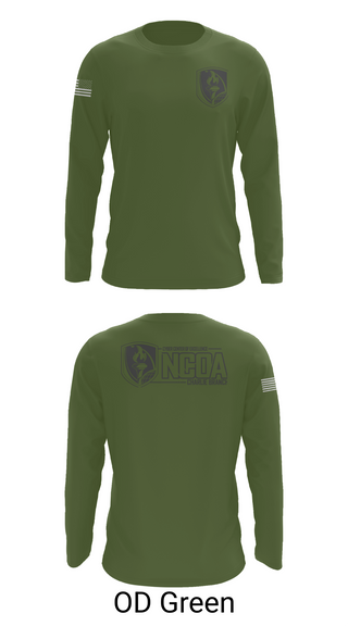 Long Sleeve Performance Shirt, CCoE NCOA Charlie Branch, , Teamtime, Team time, sublimation, custom sports apparel, team uniforms, spirit wear, spiritwear, sports uniforms, custom shirts, team store, custom team store, fundraiser sports, apparel fundraiser