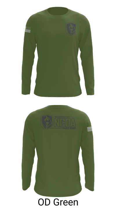 CCoE NCOA Charlie Branch 15308230 Long Sleeve Performance Shirt 46