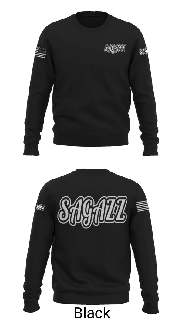 Crew Neck Sweatshirt, SAGAZZ, Baseball, Teamtime, Team time, sublimation, custom sports apparel, team uniforms, spirit wear, spiritwear, sports uniforms, custom shirts, team store, custom team store, fundraiser sports, apparel fundraiser